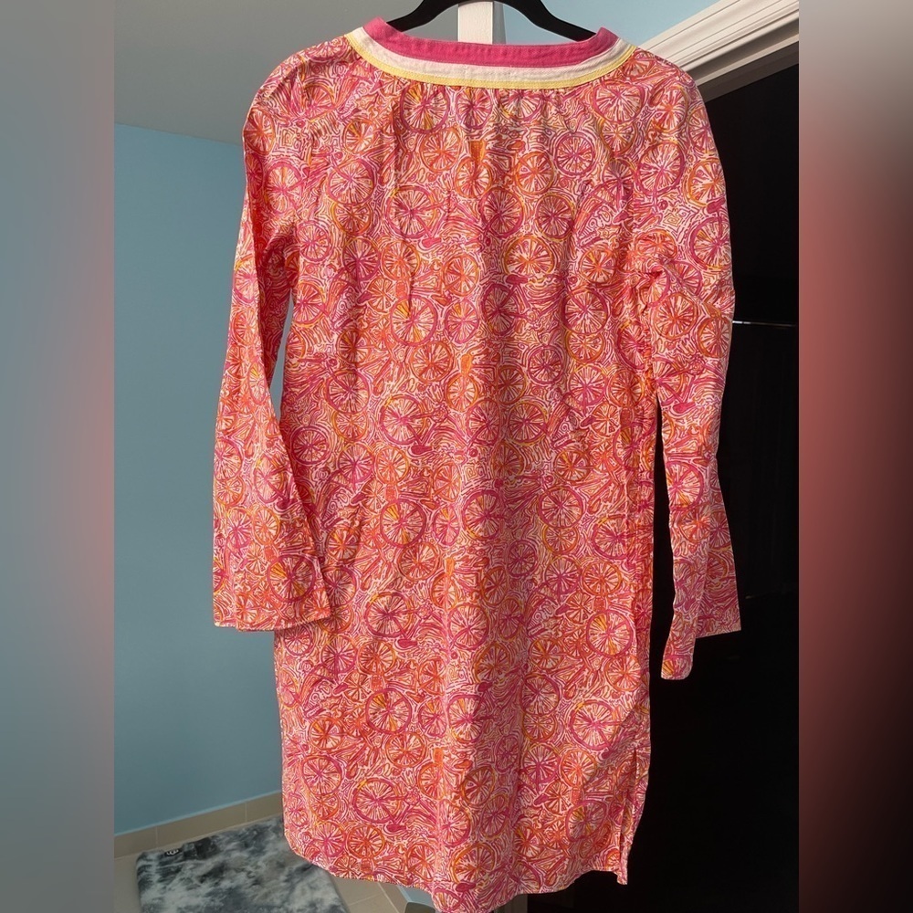 Lilly Pulitzer 100% Cotton Long Sleeve Dress - Picture 3 of 5